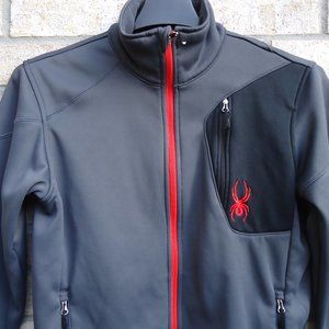SIZE S. SPYDER men’s zip up jacket.